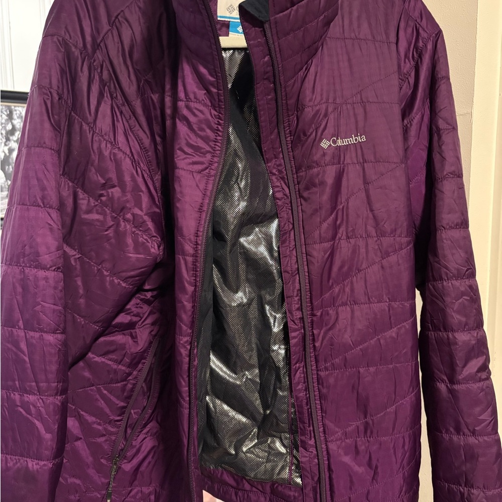 Columbia Women's Deep Purple Puffer Jacket